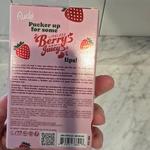 Rude Cosmetics Berry Juicy Lip Gloss Set - Picture 2 of 2